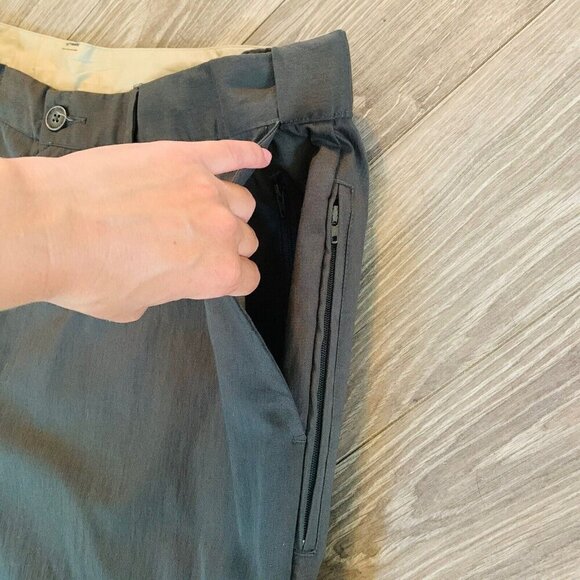 Exfficio Men’s Pants UPF30+ Kiawah Regular Size 42 Pebble Dark Green Outdoor NEW - Picture 11 of 16